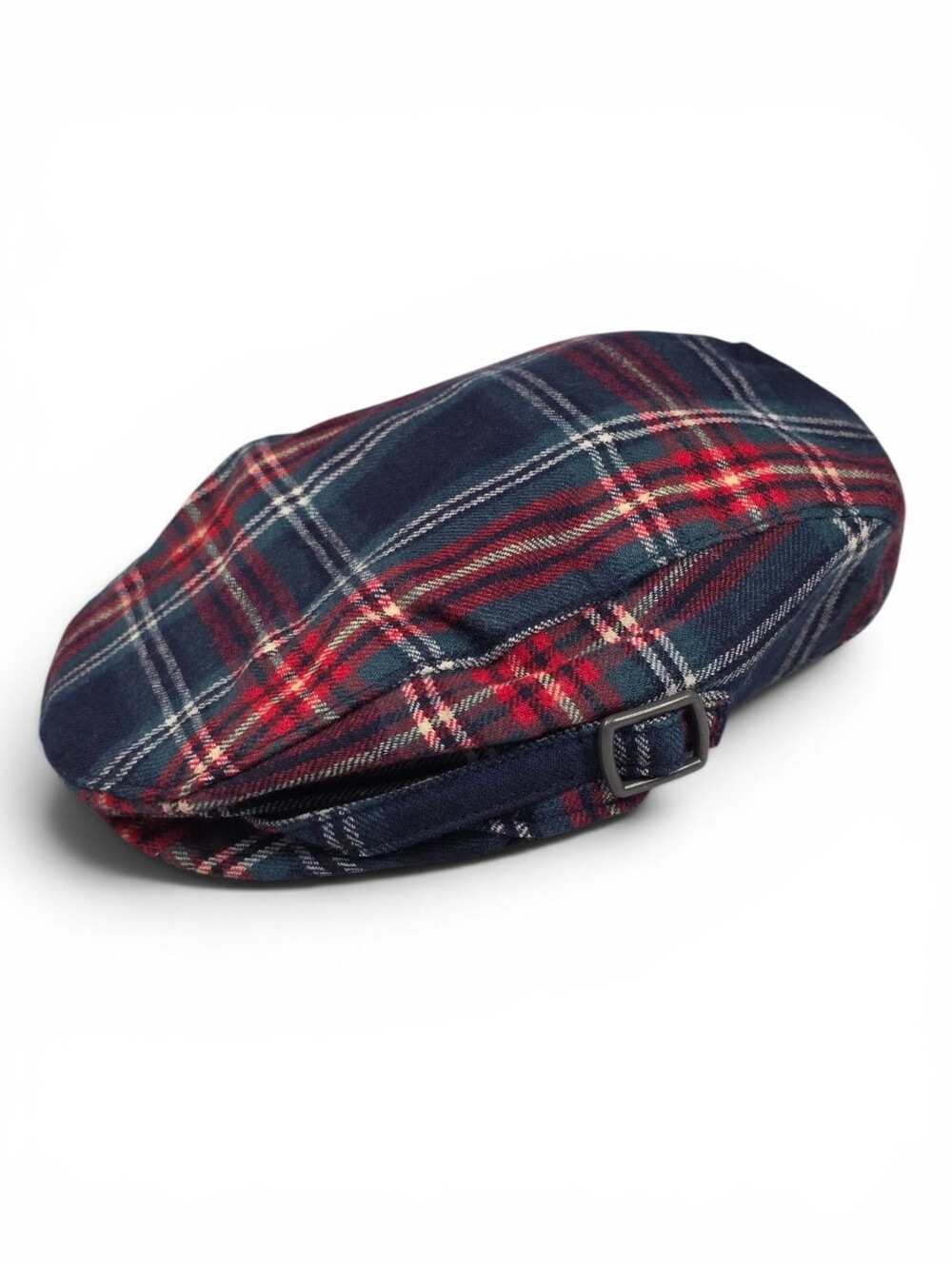 Janie and Jack Wool Tartan Plaid Newsboy Cap Hat NWT Baby 0-6 Months Holiday - Picture 2 of 9